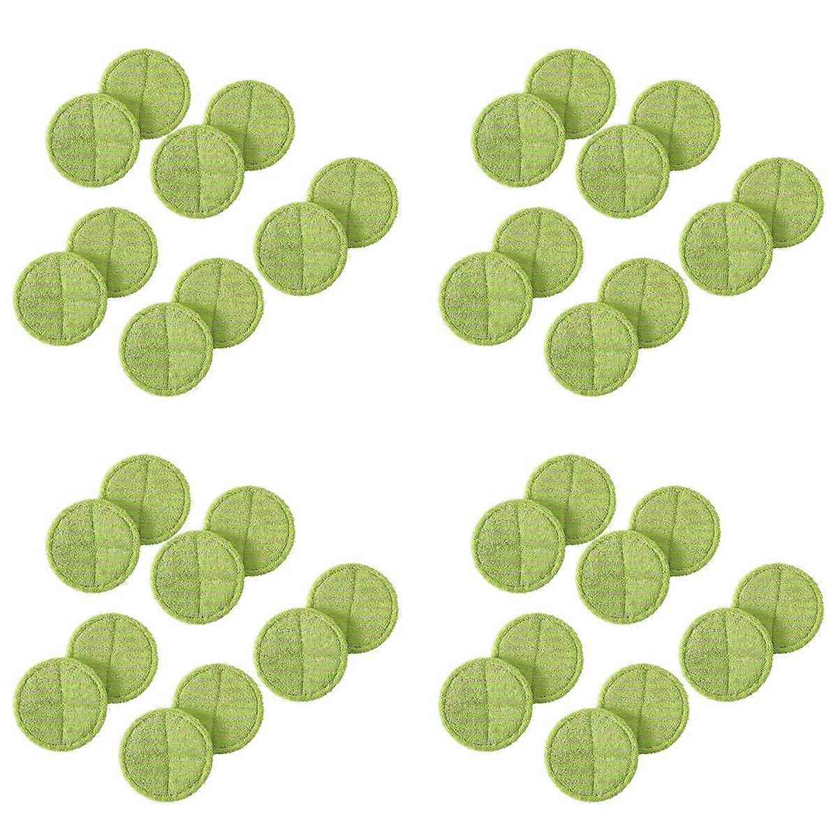 40 Pcs Replacement Pad for Cordless Electric Rotary Mop Sweeper Wireless Electric Rotary Mop Replace