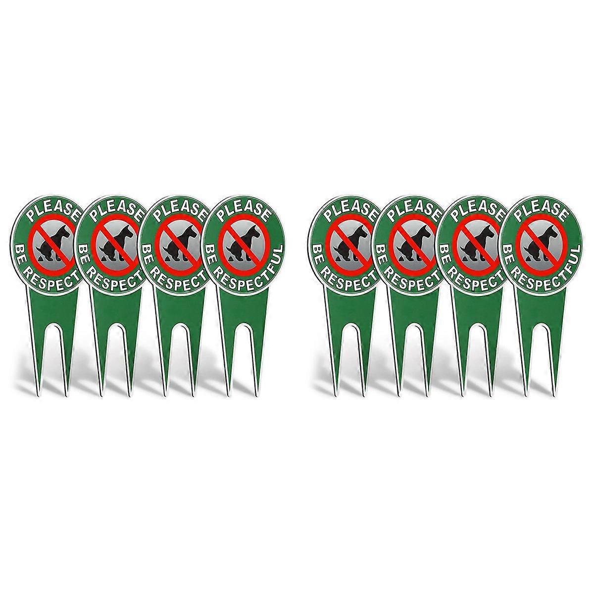 4 Pieces No Poop Dog Signs Please Be Respectful No Pooping