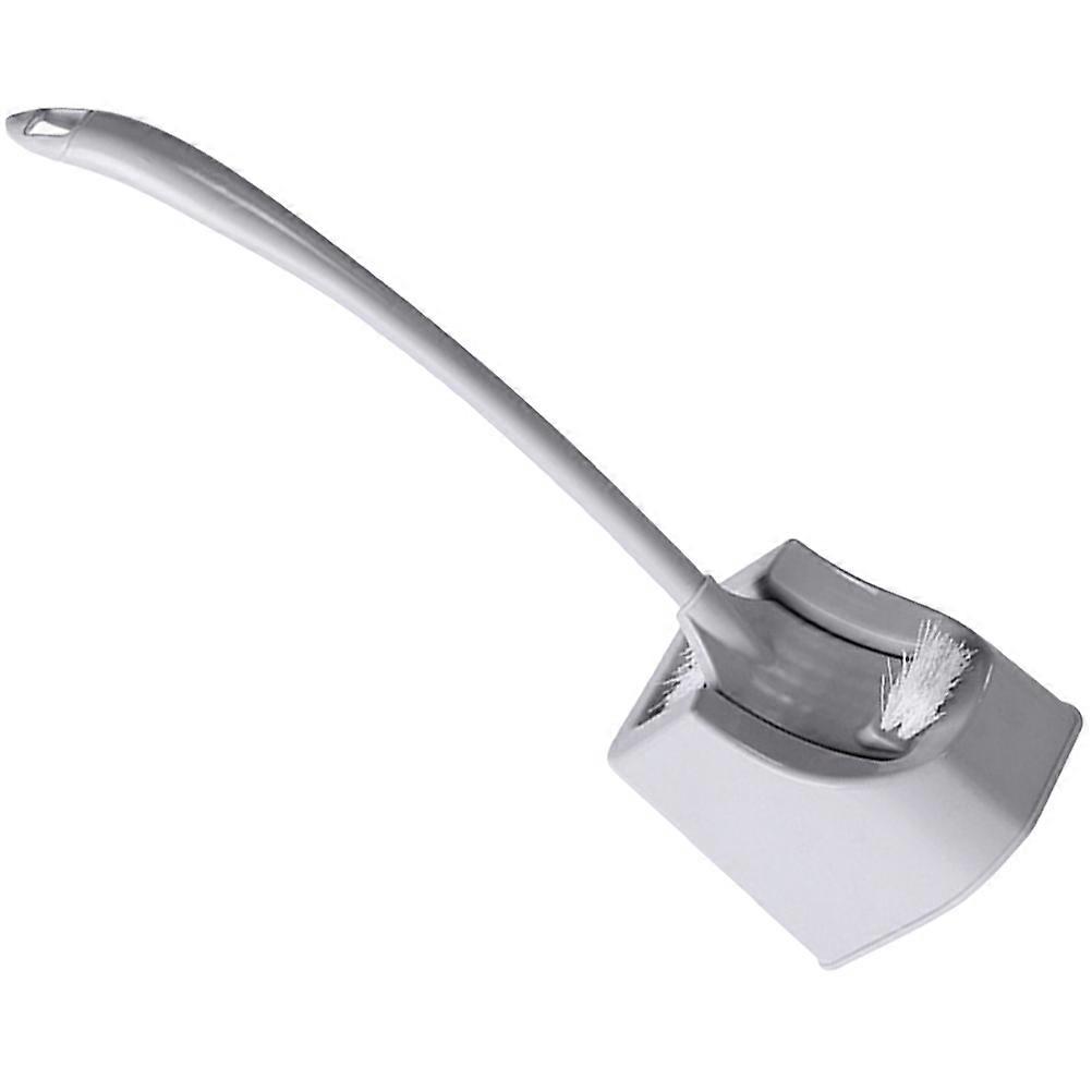 Bathroom Toilet Brush Set Cleaning Tools For Home Practical Design Trapezoidal Shape 42x10cm 1Set
