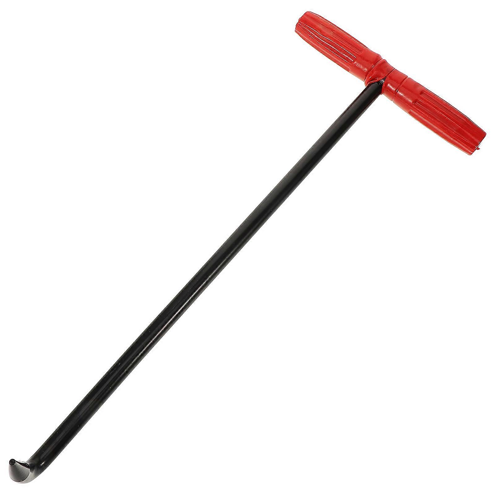 Manhole Cover Lifter Tool Heavy Duty Iron For Men Workers 1Pack