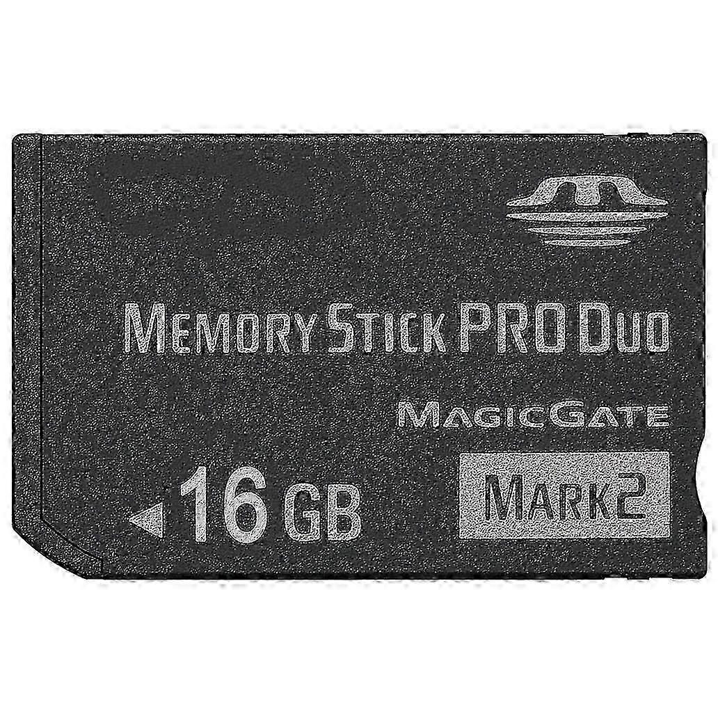 MARK2 High Speed Memory Stick Pro Duo (100% echte capaciteit)(Zwart)