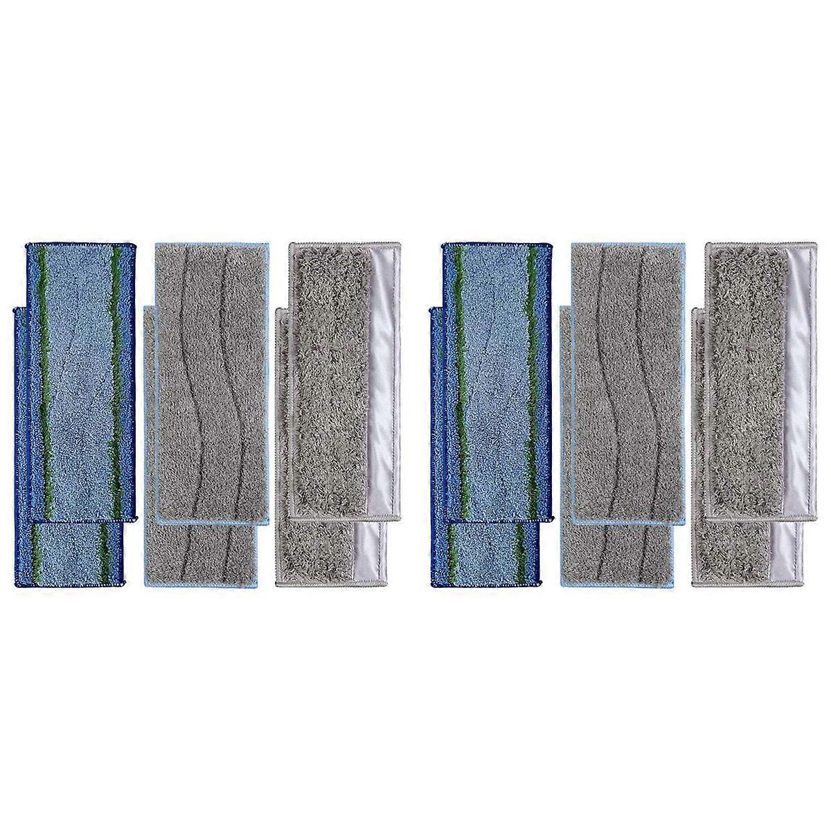 6 Pack Detachable Mop Pads for Jet M6 Series Robot