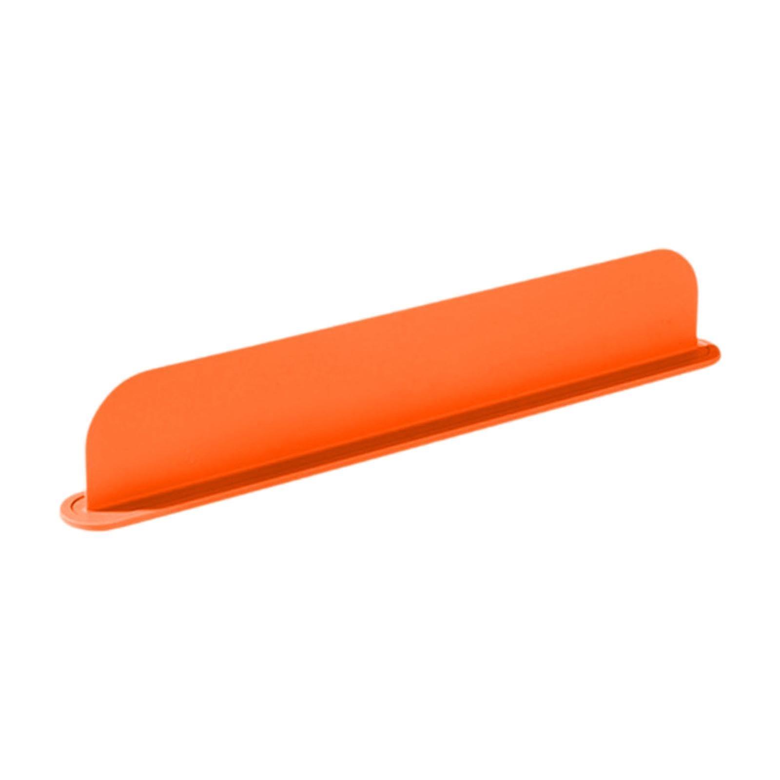 Sink Splash Guard Reusable Orange Water Silencer Splitter Divider Backsplash For Bowl