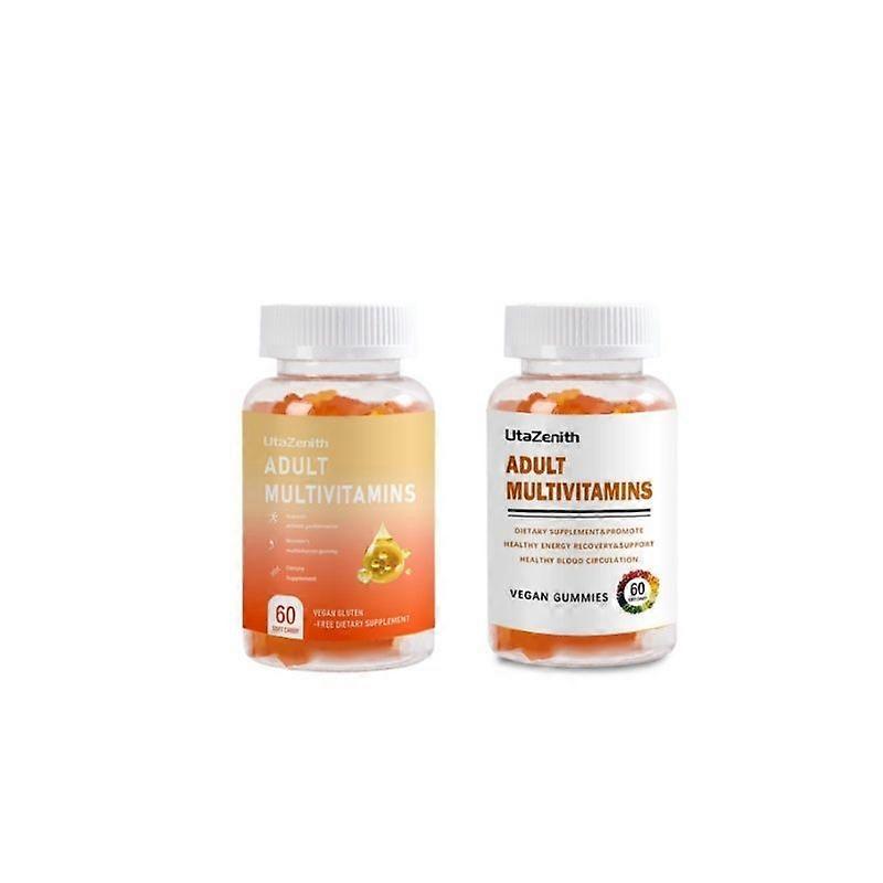 Multiple vitamin gummies, dietary supplements, containing vitamin E, combination pack