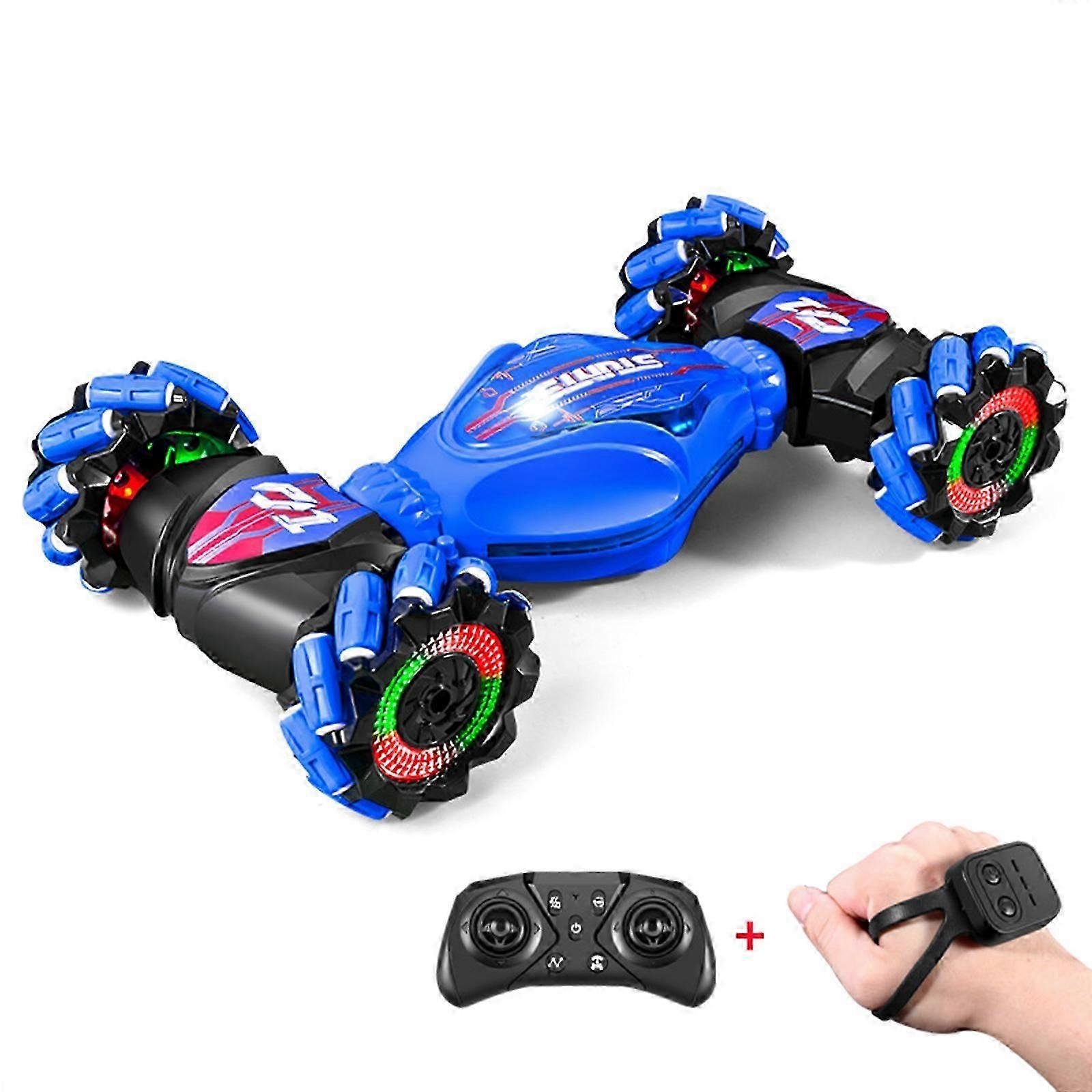 Double Controlled Twist Car Toy Scale Car with Gesture Sensing Exciting Indoor and Outdoor Play Accessory for Kids Green