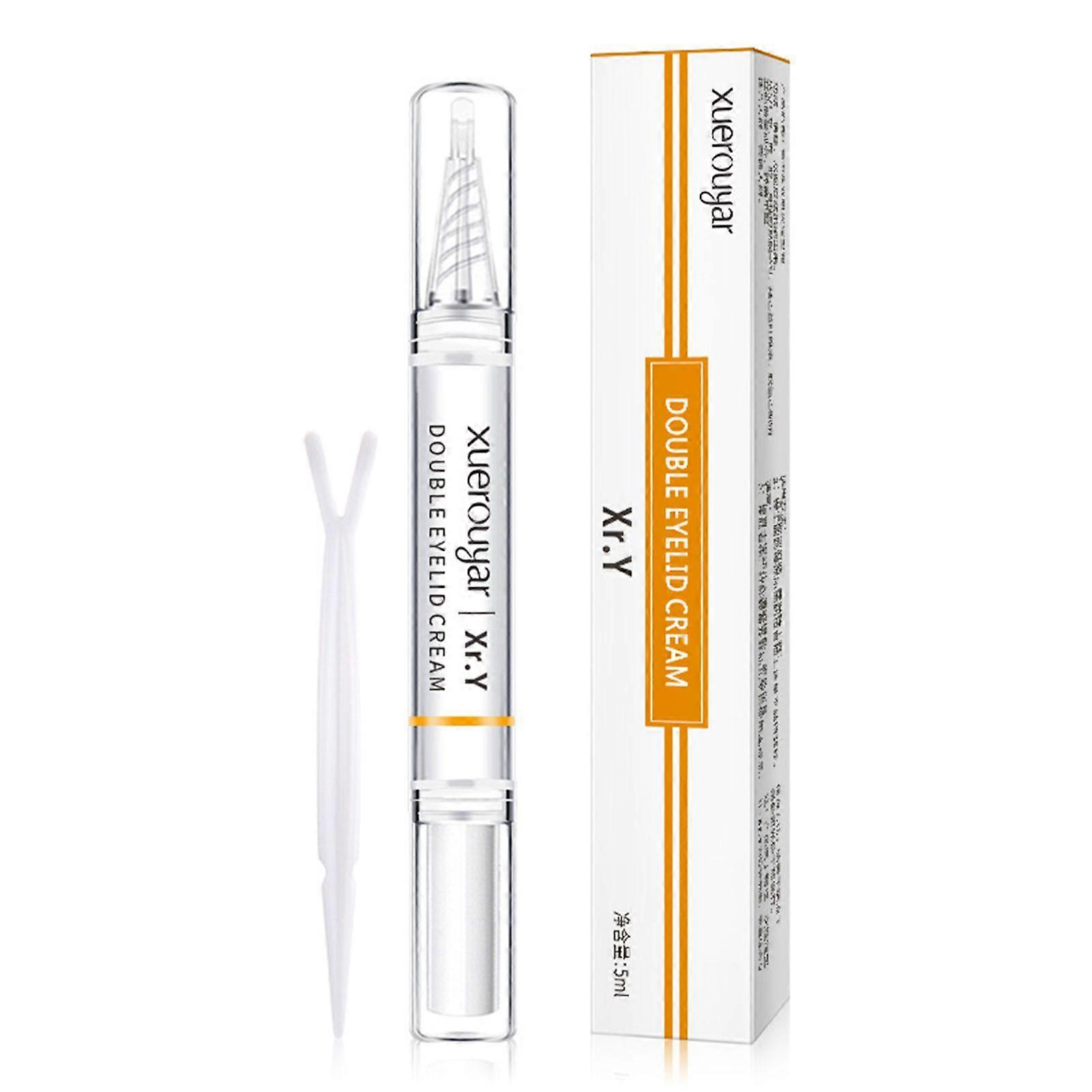 Double Eyelid Cream Waterproof Long Lasting Quick Dry Smudge Proof for Oily Skin Eye Makeup for Daily Use