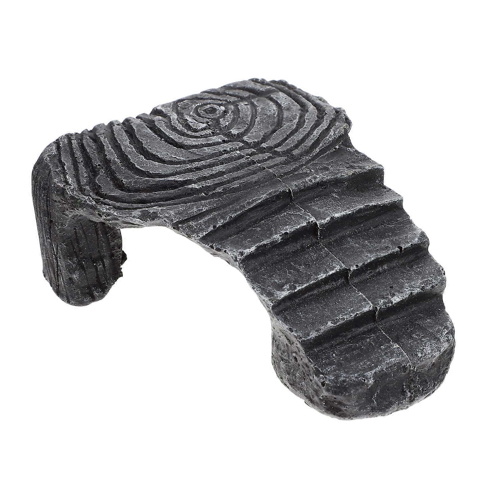 Turtles Basking Resin Cave Hideout for Cozy Shelter for Turtles and Others for Terrarium and Aquarium Decoration
