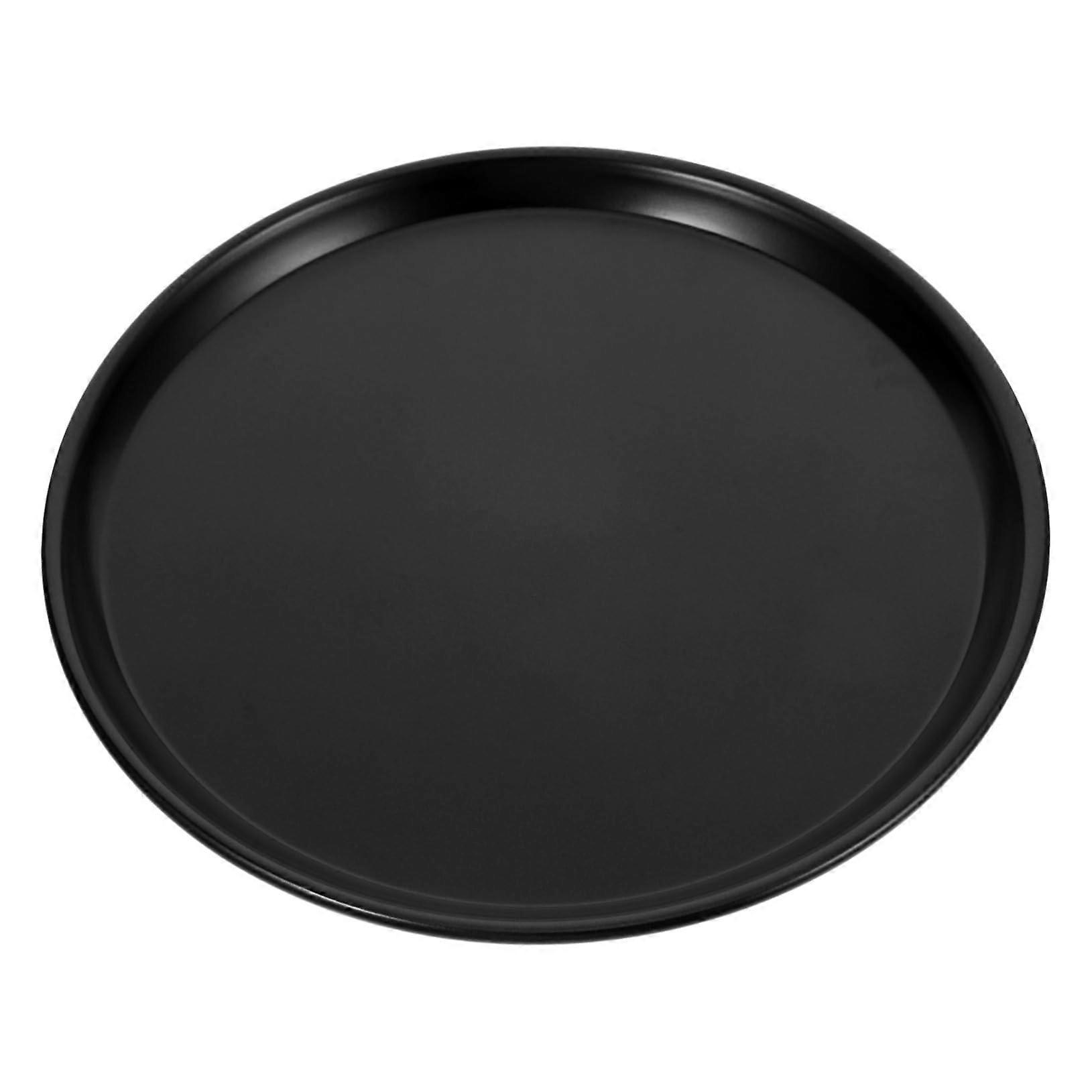 Versatile microwave pizza pan round nonstick oven pan for pizza cake and snacks heatresistant kitchen accessories for daily