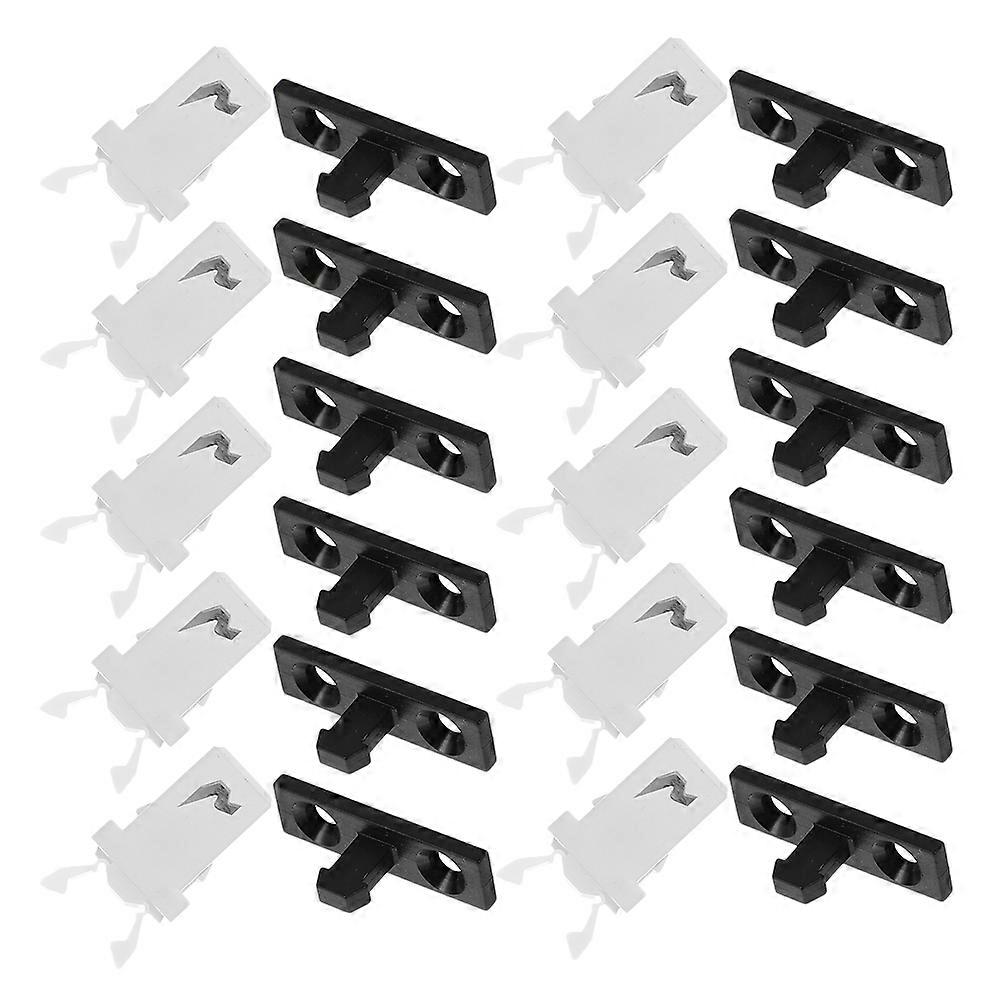 سلة المهملات قفل الملحقات استبدال أبازيم للاستخدام المنزلي المطبخ الحمام مكتب 30 مجموعة