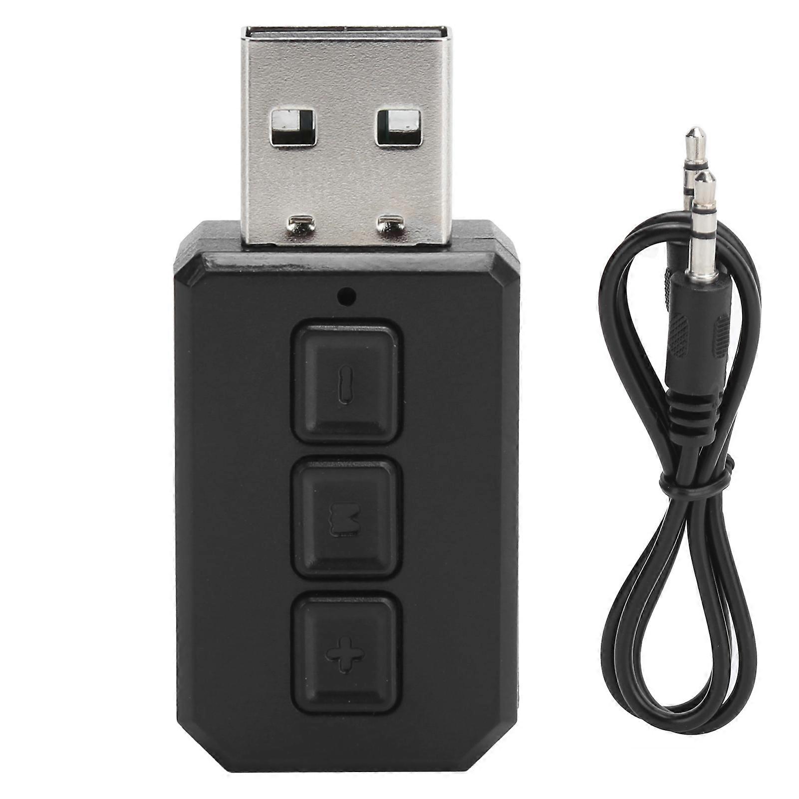 RT02 Bluetooth 5.0 o Receiver Transmitter 2 in 1 Car Speaker Adapter Driver Free