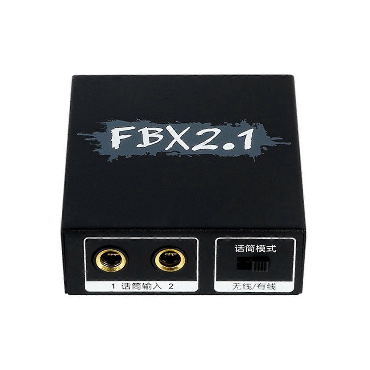 FBX2.1 Feedback Suppressor 2 Channel Wired Wireless Switching Anti Howling Suppressor for Stage Hom