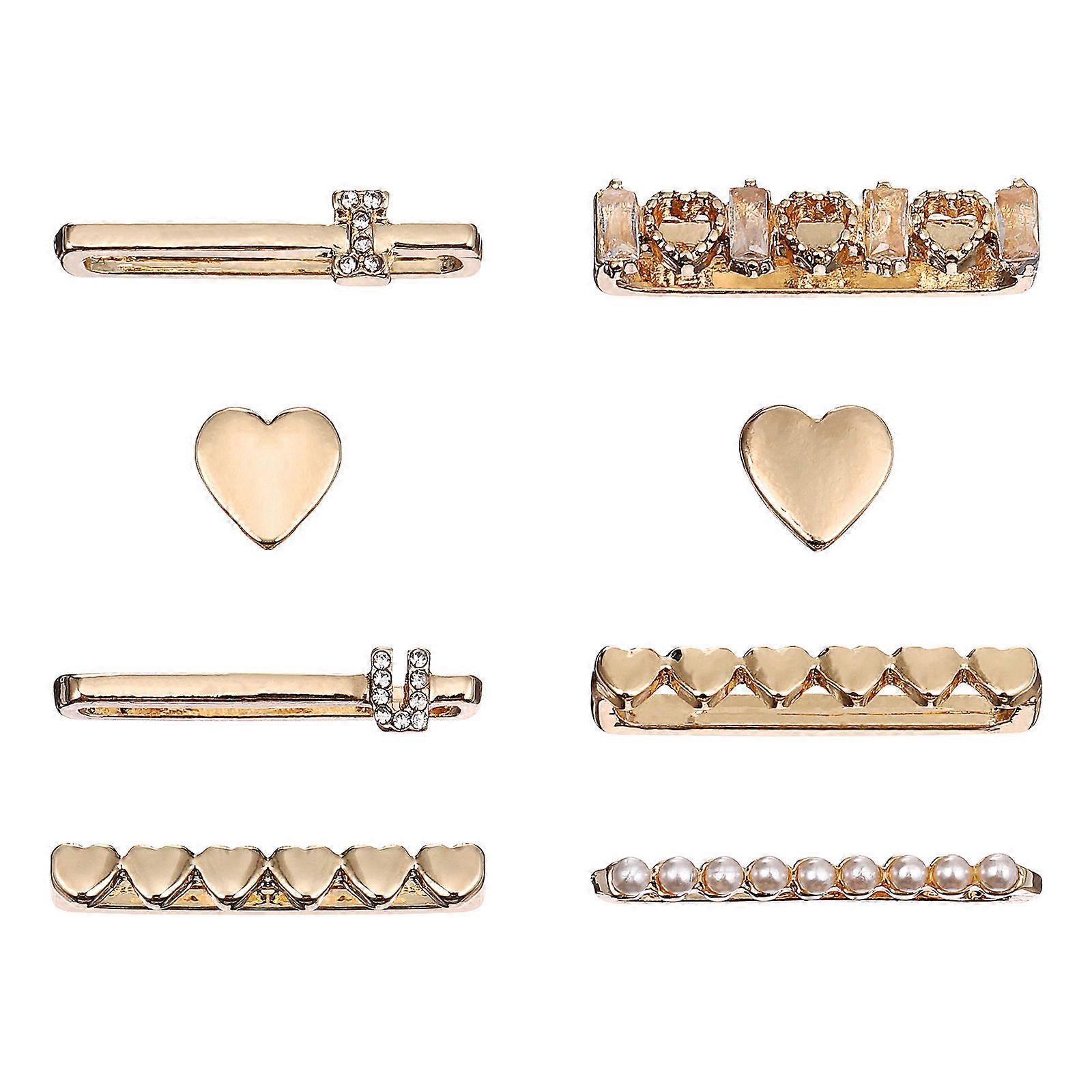 Watch Strap Ring Loop Metal Watch Band Charms for Decoration 8Pcs Kit