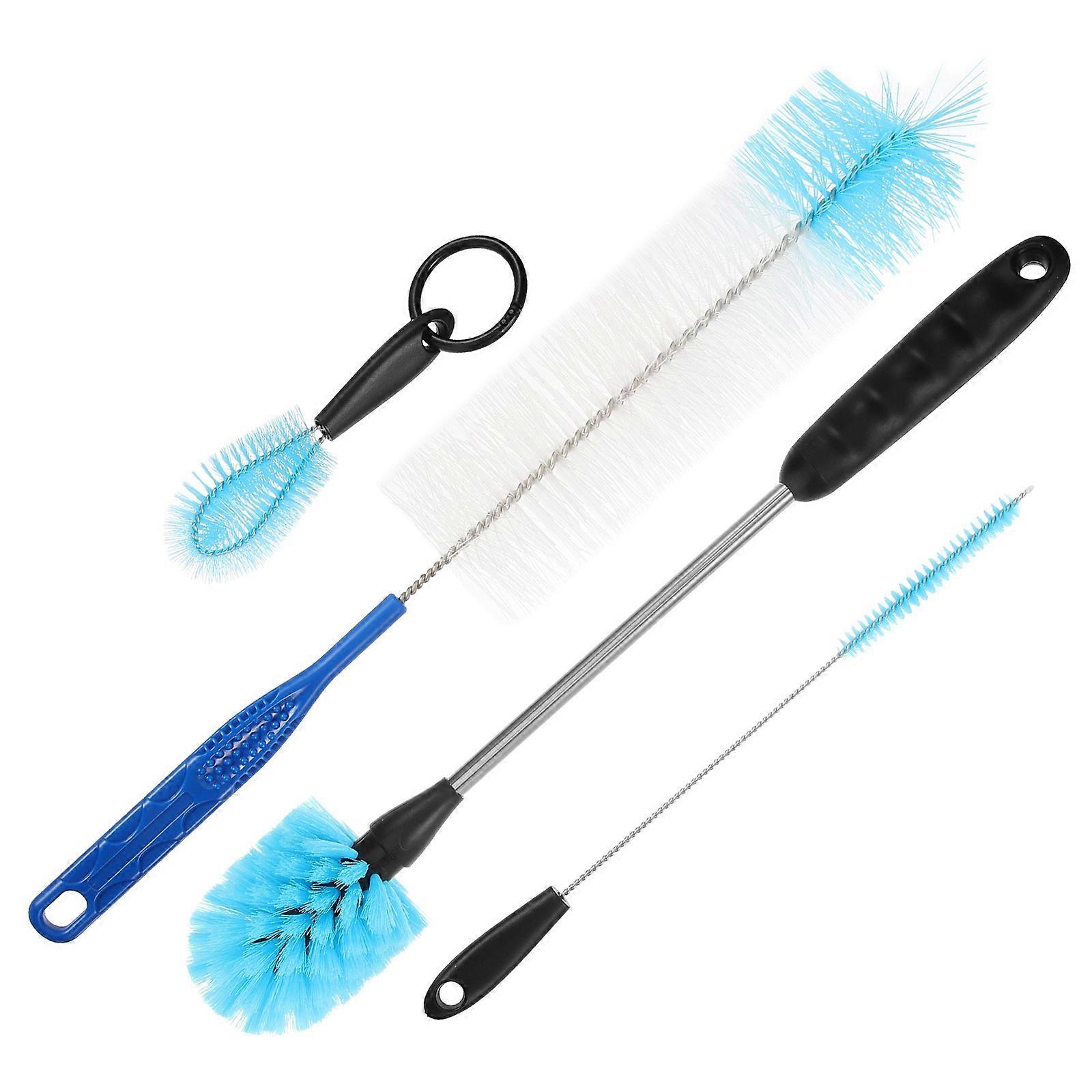 Cup Brush Tube Cleaning Brushes For Kitchen Use Reach Bottom Sponge 1Set