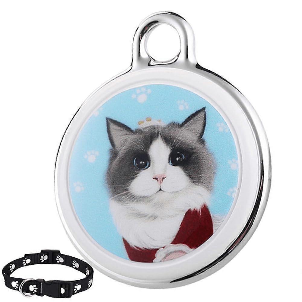 Pet ANTI Loss GPS Tracker, Bluetooth Compatible Smart Locator, Waterproof Global RealTime Location Tracker for Dogs and Cats Cat 3