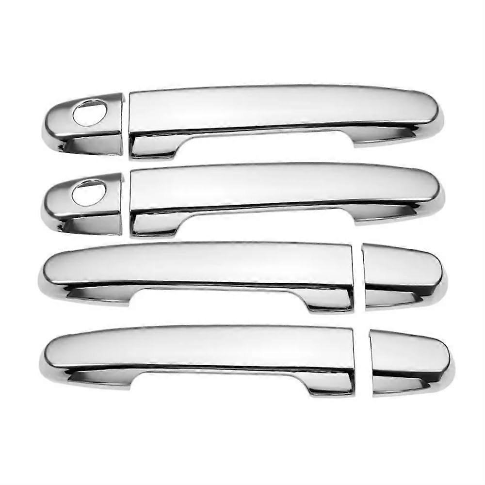 Door Handle Cover Styling For Toyota VIOS 20022017 XP40 XP90 XP150 Belta Silver