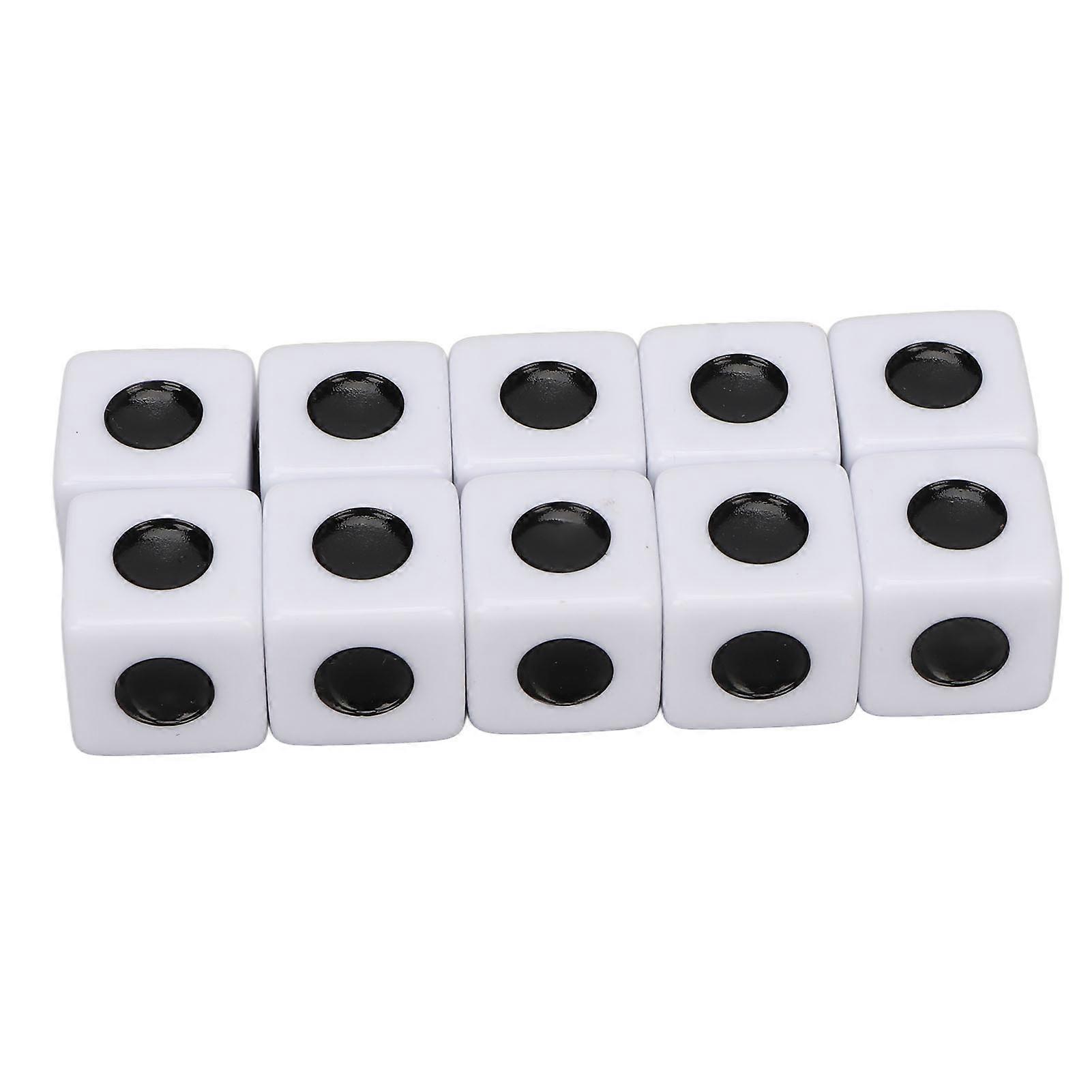 20Pcs Board Game Dice Light Weight 6 Sided Dice Set Waterproof Left Right Center Dice Game Set for Games 