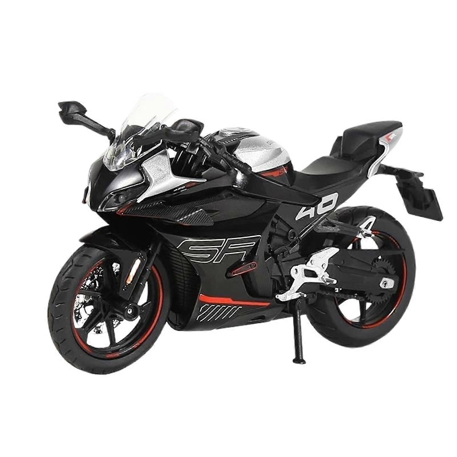 1:12 For 450SR Racing Alloy Metallic Model (Black)