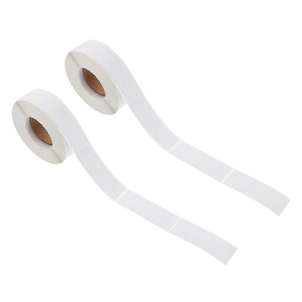 2 Rolls Blank Marking Stickers for Home & Office Organization and Storage