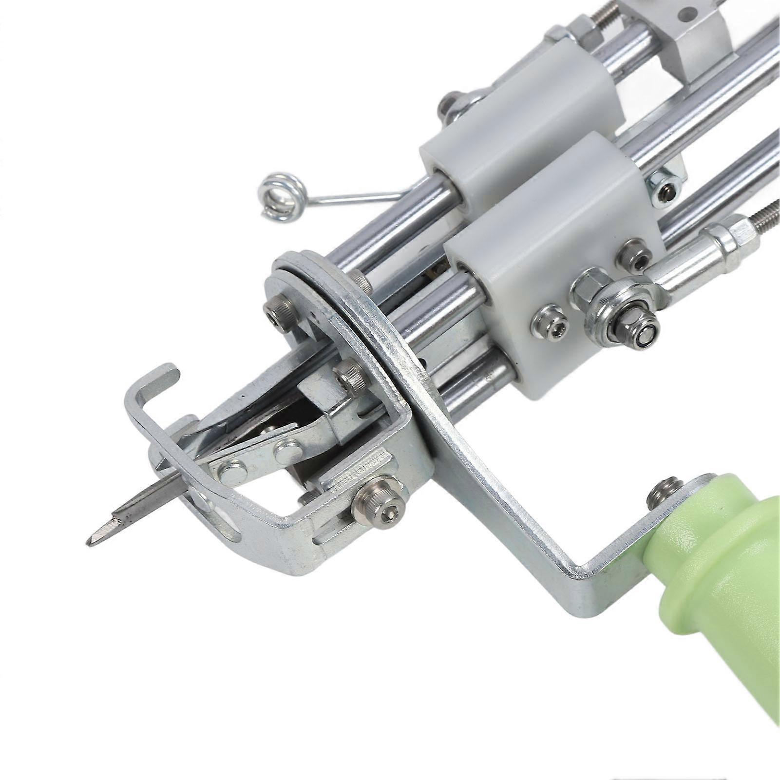 2 in 1 Cut Pile Loop Pile Electric Rug Gun Machine Starter Kit 40 Stitches Per Second Electric Tufting Machine 100‑240V US Plug