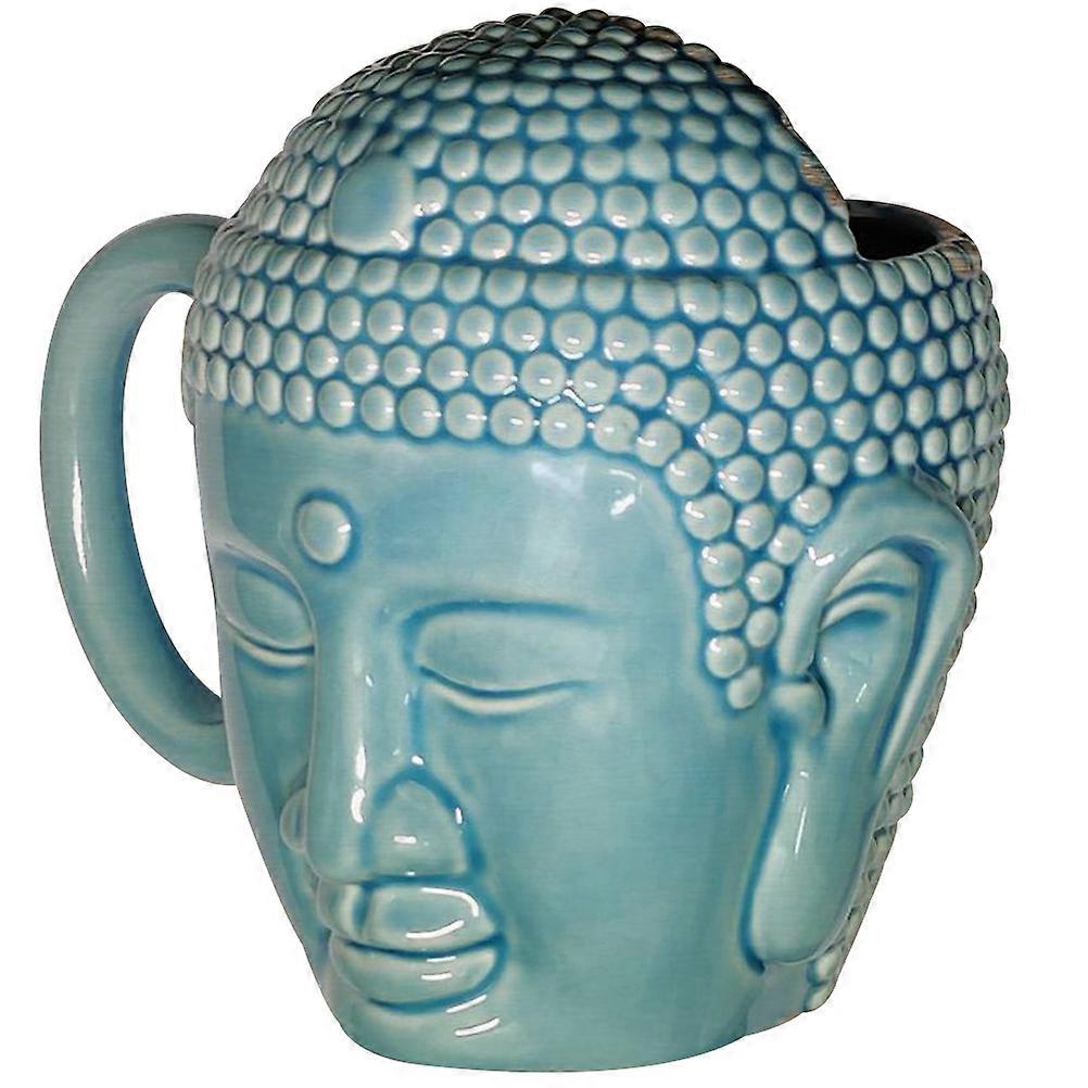 Tasse à café en céramique Bouddha avec anse - Tasse haut de gamme pour les boissons chaudes à la maison, au bureau ou au restaurant, idéale pour le thé, le lait et plus encore