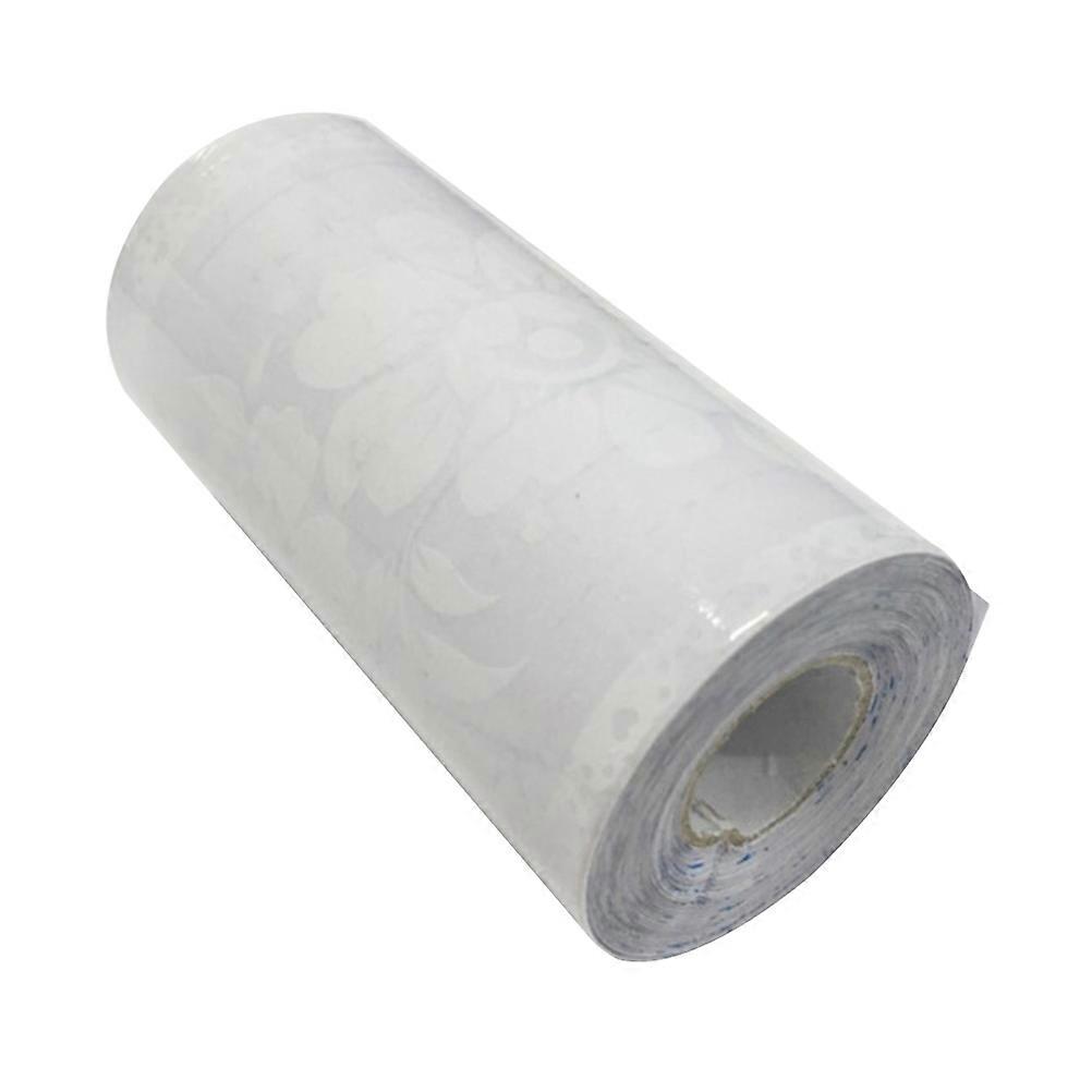 Lace Pattern Wall Sticker Self Adhesive PVC for Decor 10cm Width 10m Silver
