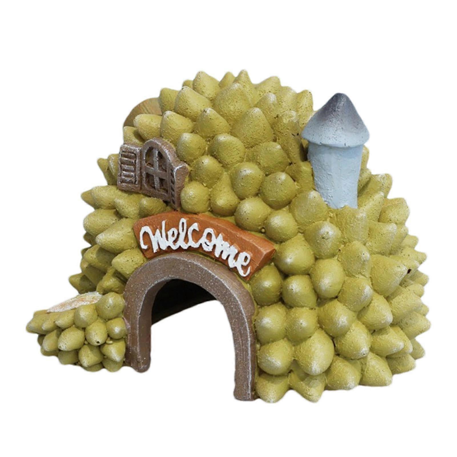Betta Hideout, Fish Hideout for Aquarium Fruit House Small Fish Hideout