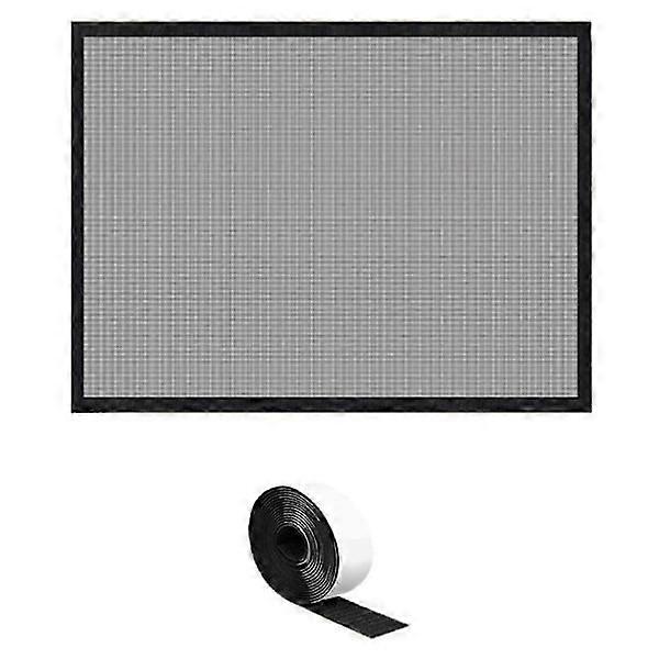 Fireplace Screen, Fireplace Screen Safety Mesh Gate, Fireplace Mesh Screen Curtain, to Prevent Baby and Pets 73x115cm