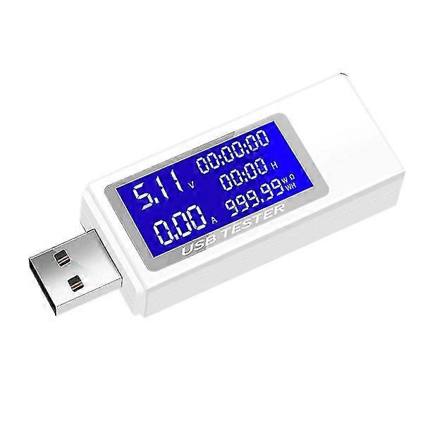 USB Tester Digital Voltmeter Current Voltage Charger Capacity Detector Indicator, USB Tester, Voltmeter