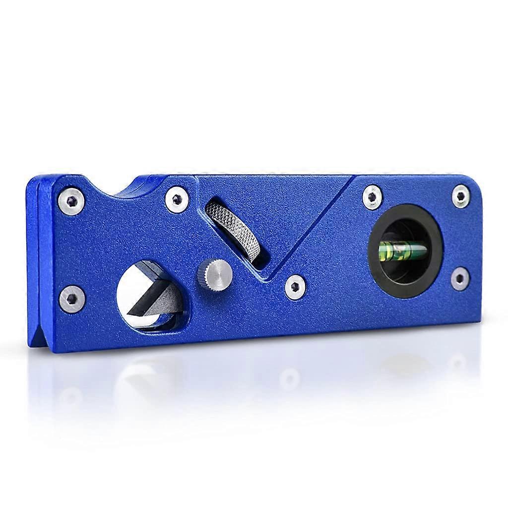 Woodworking Edge Corner Planer Manual Block Planer Chamfer For Wood 45 Degree Cone Planer Chamfering And Trimming Blue