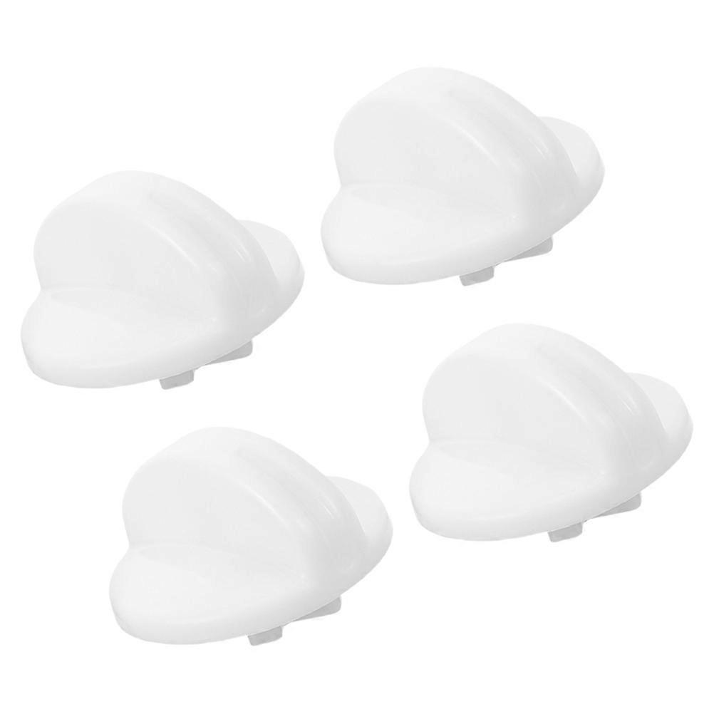 4PCS Washer Control Knob Assembly White Timer Control Knob for Washing Machine Parts