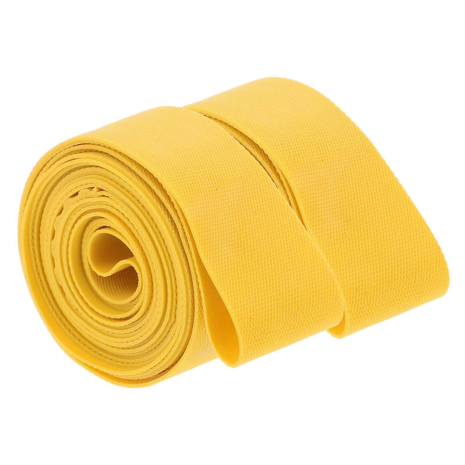 2pcs Bicycle Inner Tube Protection Liners Yellow To Prevent Flats And Stop Glass Nails From Puncturing The Tube