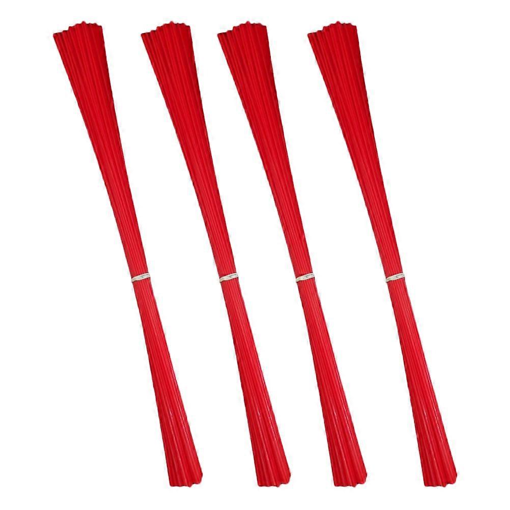 Spray Can Extension Straws for Nozzles Red Easy to Install with Proper Length 100pcs