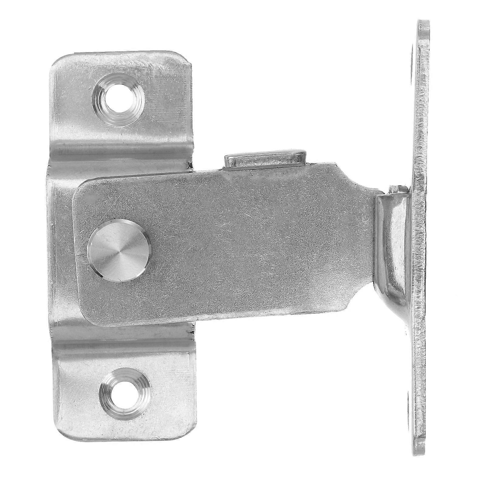 Stainless Steel Latch Lock Reliable Bolt Lock For Home Security 3.14X1.18X0.67 Inch Bolt Locking 1Pcs
