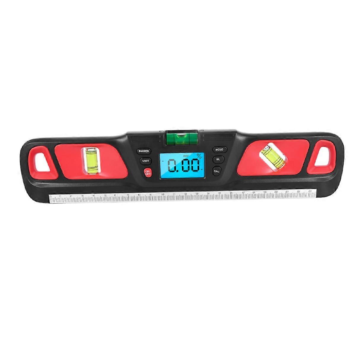 Level Ruler with Backlight and Bubble Level for Accurate Photo Frame Installation, Durable Spirit Level Tool for Home and Industrial Use