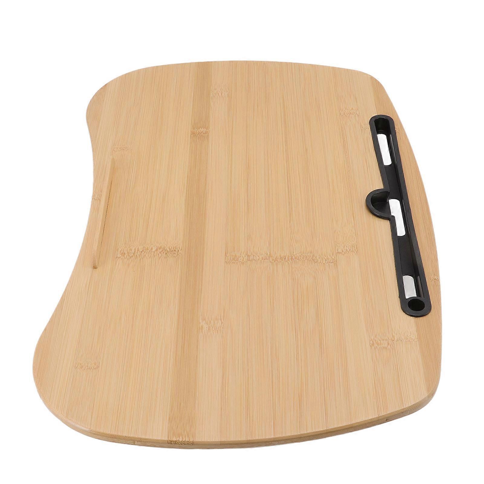 Lap Desk 3 in 1 Portable Bamboo Environmentally Friendly Particles Ergonomic Design Laptop Pillow for Work 