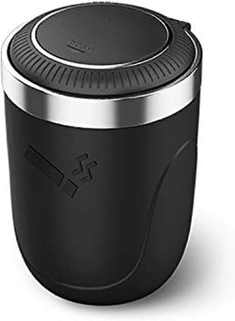 Car Ashtrays for 4/5 Series (F32 F33 F36 G22 G23 G26 E60 F10 G30 F07 F11) With Lid Flame Retardant Smell Proof Black