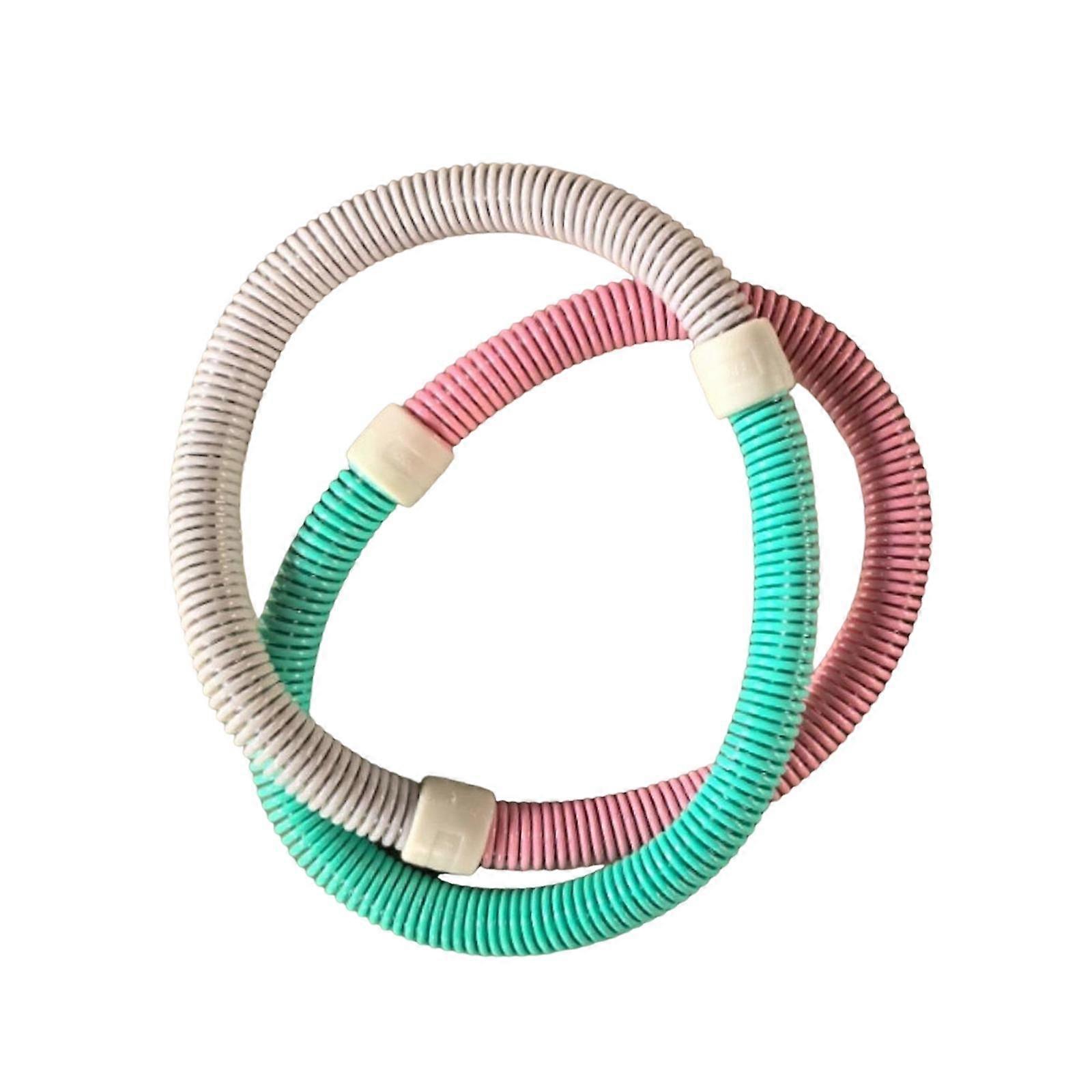 Folding Fitness Hoop Exercise Sp Design Portable Accessory Weighted Belly Circle