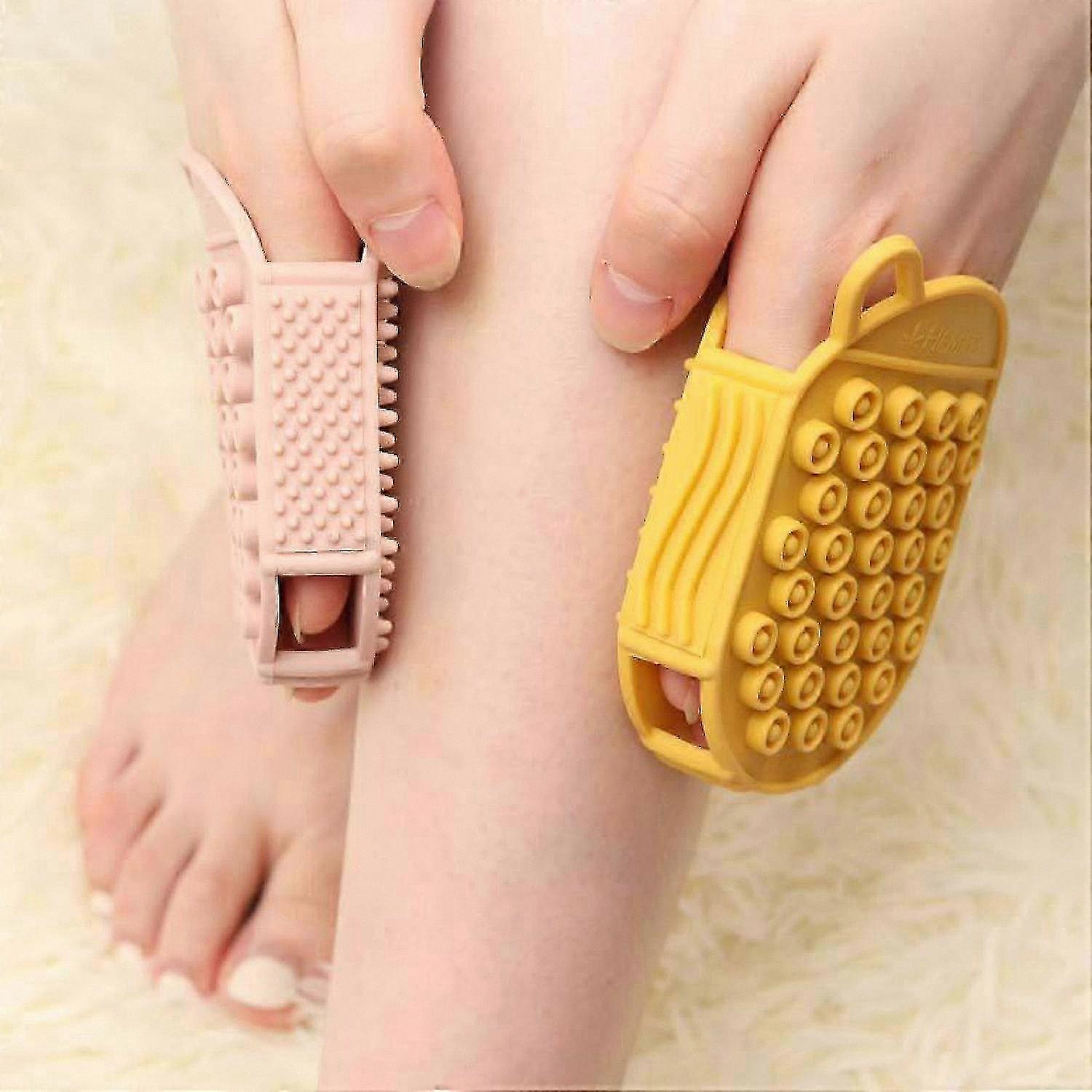 Multifunctional Silicone Shower Brush for Cleaning and Massage