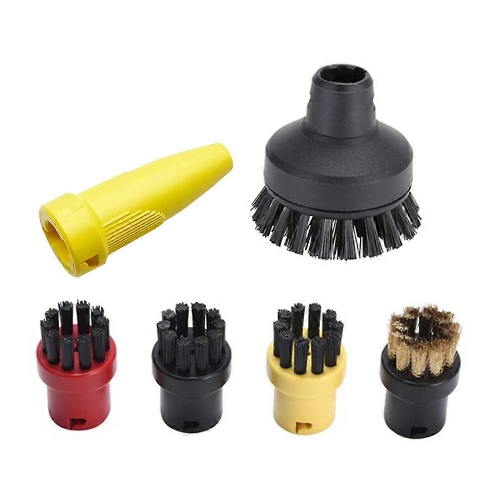 For Karcher SC1 SC2 SC3 SC4 SC5 SC7 Nozzle Round Brush Steam Cleaning Kit Dust Replacement Remove Steam Small Round Brush es