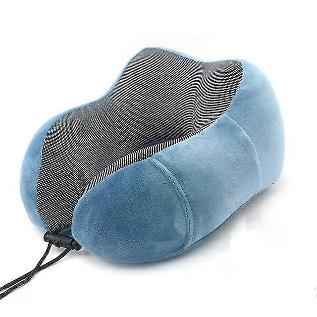 U Shaped Memory Foam Neck Pillows Soft Travel Pillow Massage Neck Pillow Sleeping Airplane Pillow Cervical Healthcare Bedding