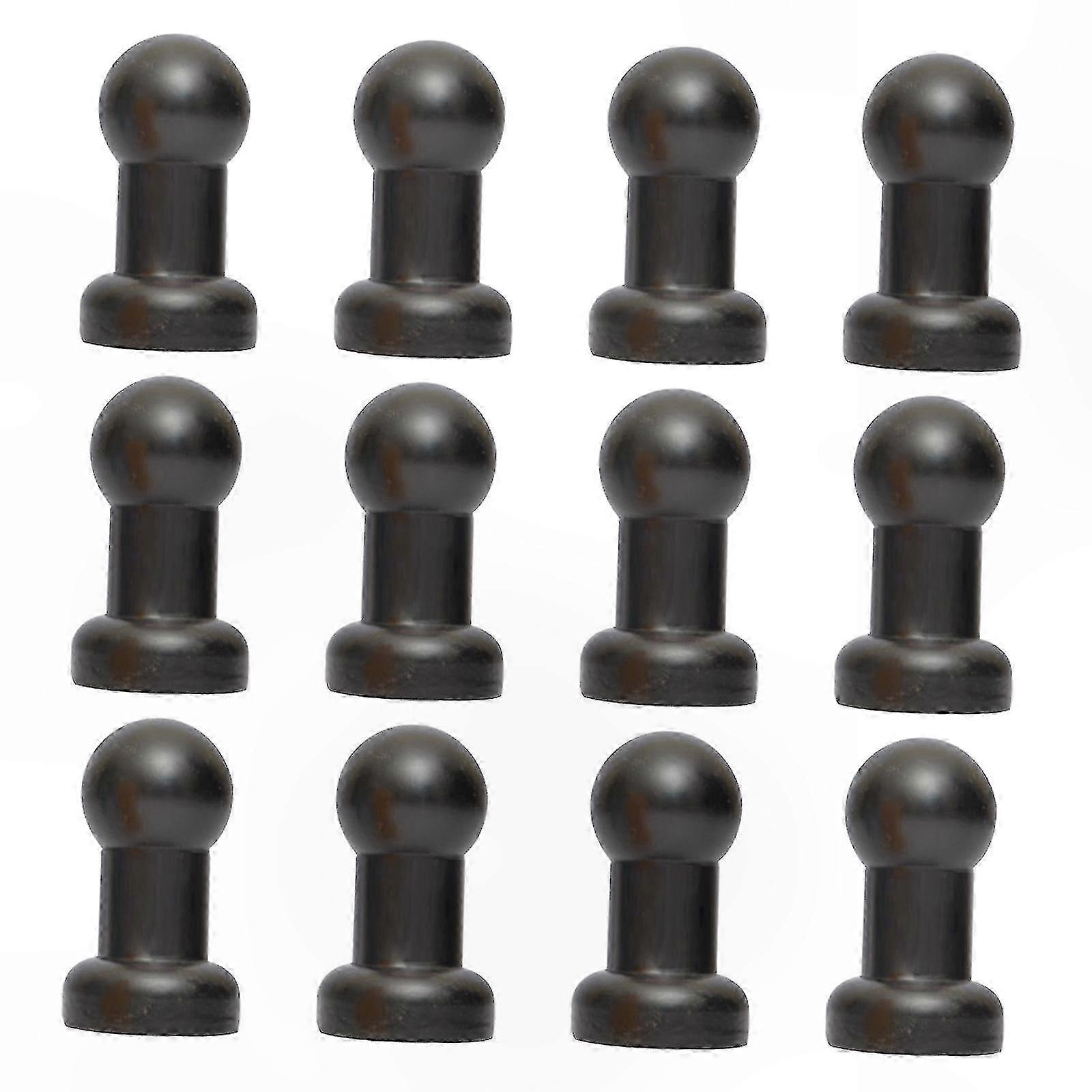 Trampoline Safety Pole Caps - 12 Pack Replacement End Protectors for Enclosure Frame