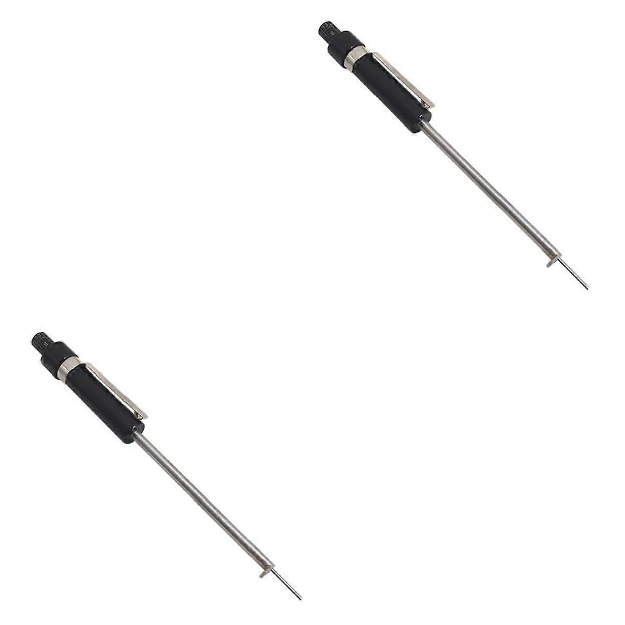 Brake Pad Depth and Tire Tread Depth Gauge Tool Set for Car - 2 Piece Measuring Device for Accurate Readings