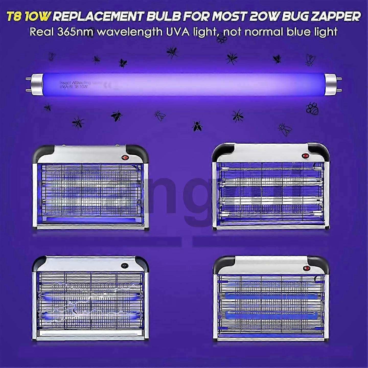 For bug zapper light bulbs 10w for 20w indoor bug zapper