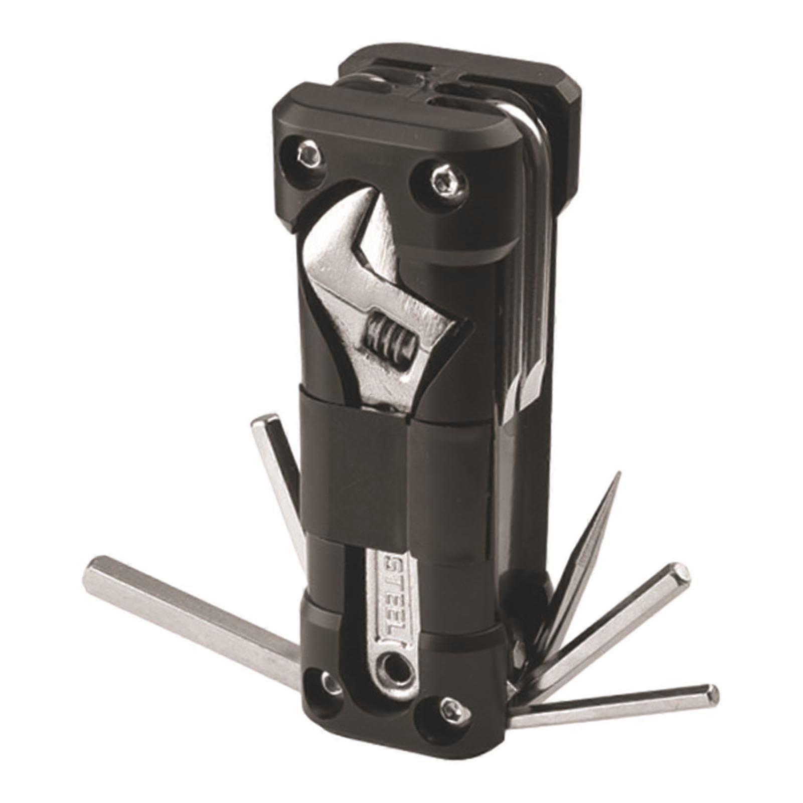 Motorcycle Multi Tool with Safety Locking Mechanism | Multifunctional Screwdriver for Road and Mountain Bikes