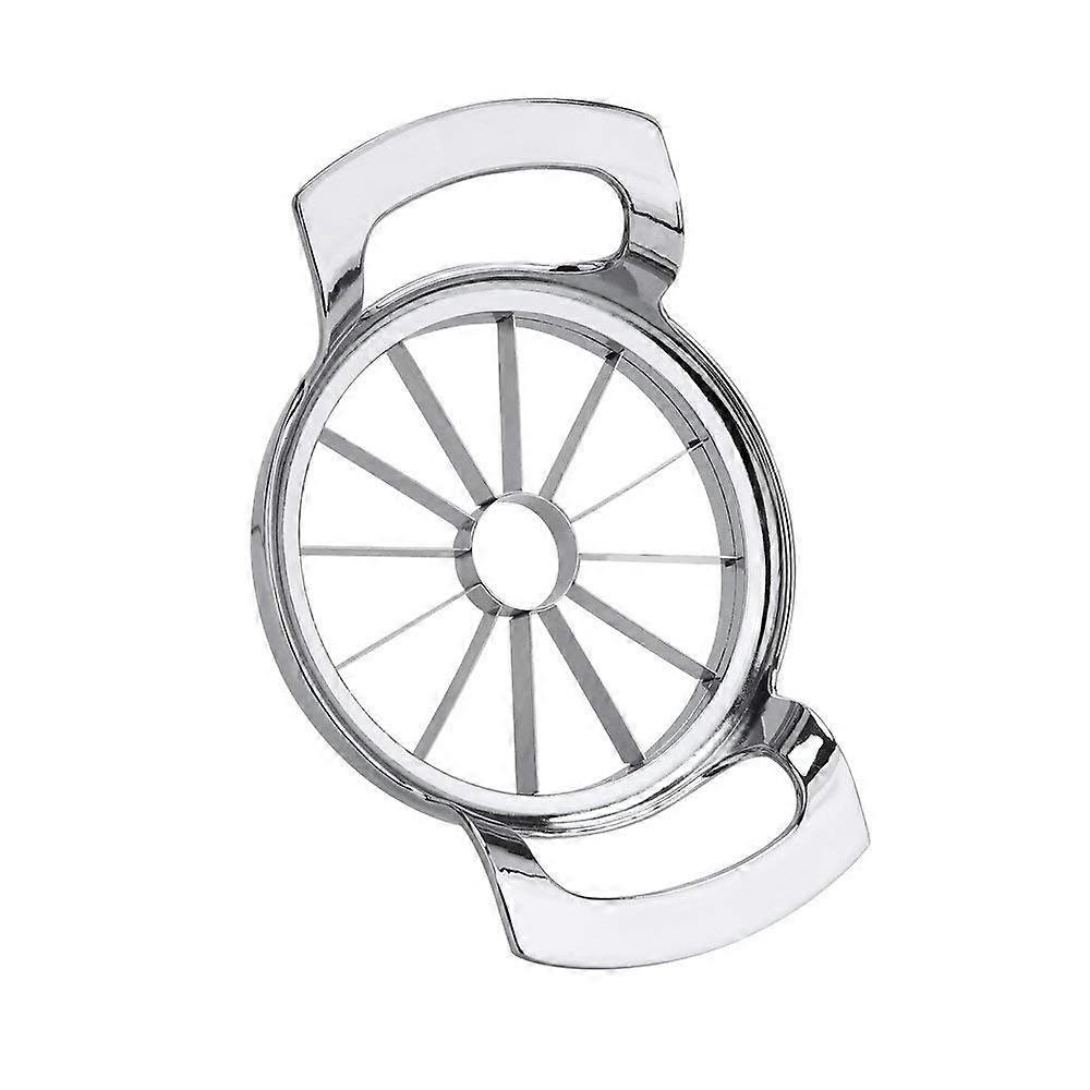 Stainless Steel Apple Slicer and Corer 12 Blades Food Grade 304 Extra Large Heavy Duty Apple Cutter Divider up to 4 Inch Apples