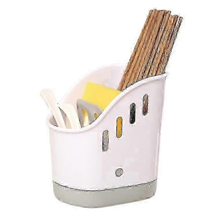 Sponge Top Holder Kitchen Sink Basket with 3 Compartments and Sanitary Drainer Flexible Non-Slip Base ABS Material Sink Organizer for Scrubber Sponge