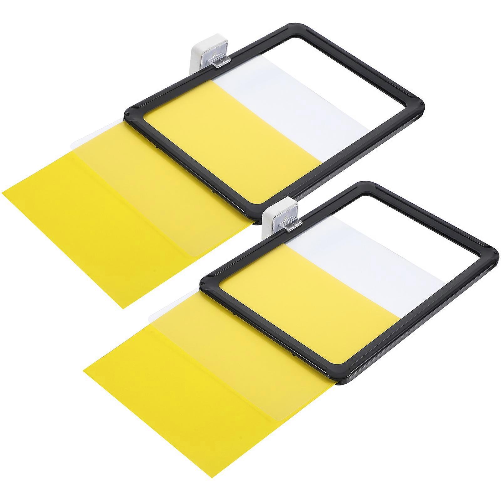 Merchandise Sign Holder Magnetic Shelf Indicator Signs for Fruit Shop Display Assorted Color Plastic and Magnet Material Dry Erase 2Set