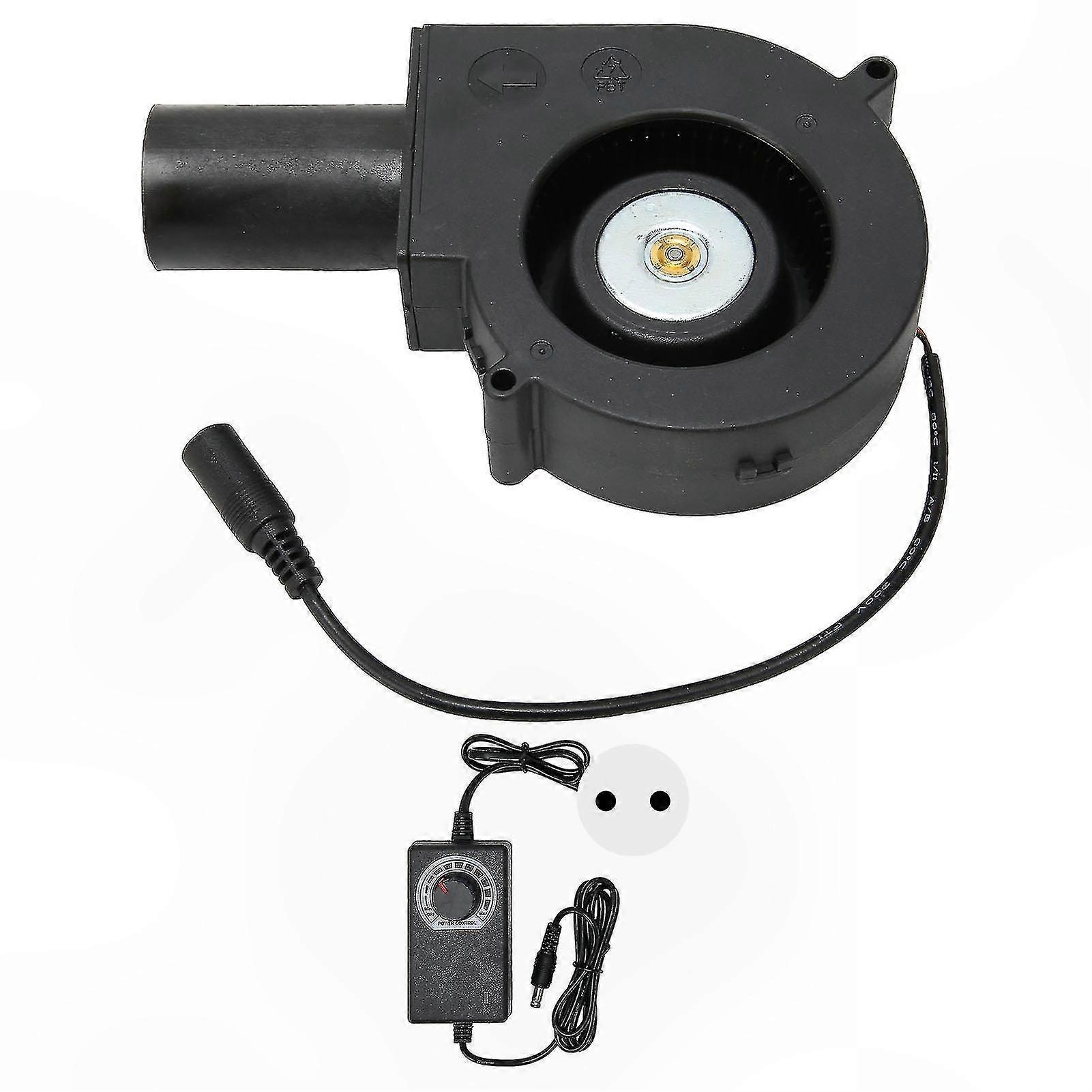 High-Speed 12V DC Blower Fan with Dual Ball Bearings for Cooling and Ventilation Projects