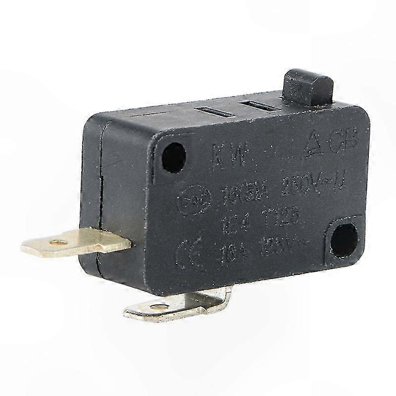 2-Pin 16A 250V Micro Switch for Microwave Oven Door Replacement in Home Appliances