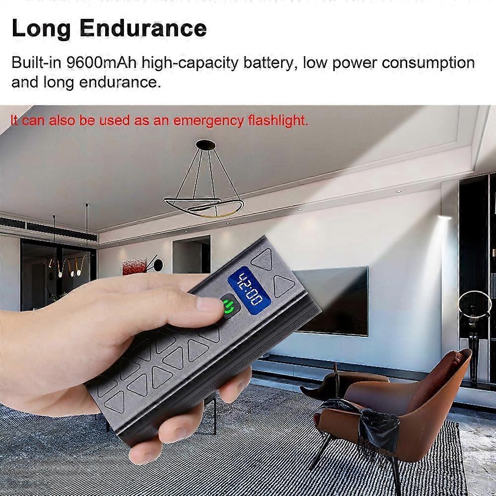 8LED Bike Light Front Bicycle Headlight High Brightness Rechargeable Cycle Light 9600mAh Power Banks Waterproof with 5 Light Modes LED Display for Mou